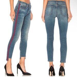 Current/Elliot The high Waist stiletto skinny jeans with raw hem women size 26